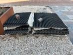 16m2 grindmatten, Tuin en Terras, Ophalen, Overige materialen, Gebruikt, Zwart