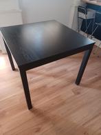 Ikea Bjursta tafel hoog, Huis en Inrichting, Tafels | Eettafels, Ophalen, Gebruikt, 100 tot 150 cm, Vierkant