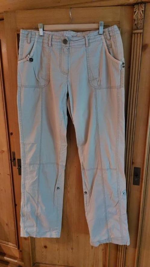 Lange dunne katoenen ecru St. Oliverbroek maat 38/40, Kleding | Dames, Spijkerbroeken en Jeans, Gedragen, W30 - W32 (confectie 38/40)