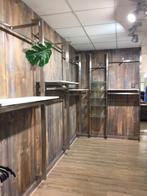 Winkelinterieur, kleding, RVS 135 m2, Ophalen