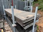 11 Gebruikte Kunstof Rijplaten 3x1 meter, Tuin en Terras, Ophalen, Gebruikt, Kunststof