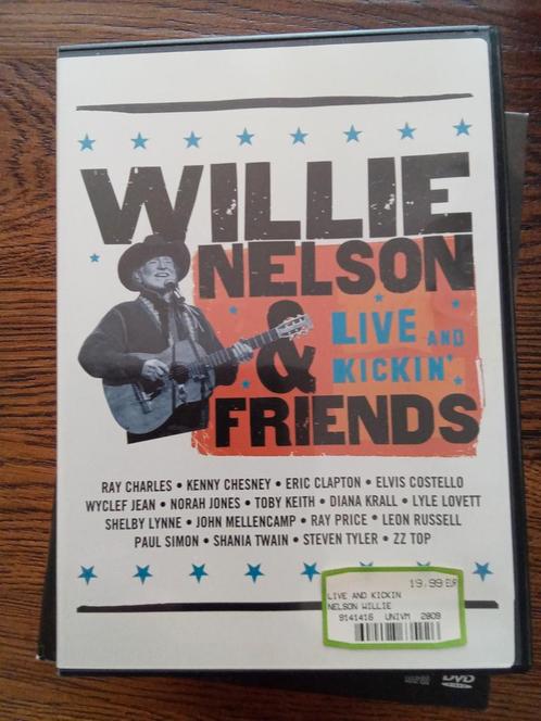Willie Nelson & Friends Live and Kickin', Cd's en Dvd's, Dvd's | Muziek en Concerten, Zo goed als nieuw, Alle leeftijden, Ophalen of Verzenden