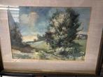 Aquarel van M. Middelhoek, Ophalen