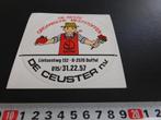 sticker België Duffel De Ceuster nv  Meststoffen, Ophalen, Zo goed als nieuw, Bedrijf of Vereniging
