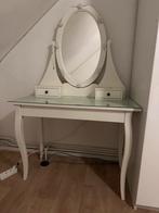 IKEA Kaptafel met spiegel, Ophalen, 100 tot 150 cm, Minder dan 100 cm, Glas