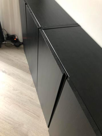 3 Ikea IVAR kastjes zwart - afbeelding 2