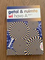 Getal & Ruimte WI havo A deel 1, Boeken, Ophalen of Verzenden, Zo goed als nieuw, HAVO, Wiskunde A