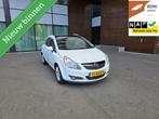 Opel Corsa 1.4-16V Sport 2009 Airco/Carplay/Cruise/APK2026, Gebruikt, Zwart, 4 cilinders, Wit