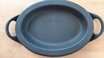 Doufeu ovaal Cousances 32cm (Creuset)  stoofpan, Gebruikt, Gietijzer, Ophalen of Verzenden, Keramische plaat