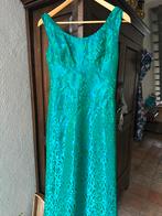 Groene (jaren 60) avondjurk, Kleding | Dames, Ophalen of Verzenden, Zo goed als nieuw, Groen, Galajurk