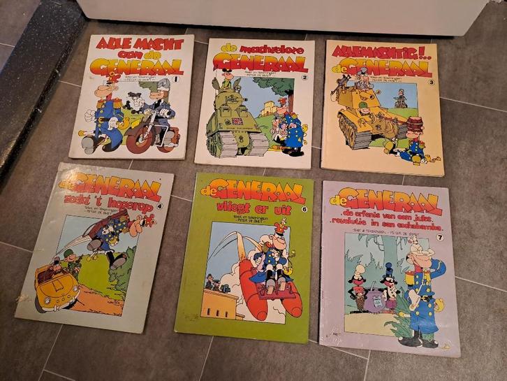 6 strips van De Generaal, Boeken, Stripboeken, Gelezen, Meerdere stripboeken, Ophalen