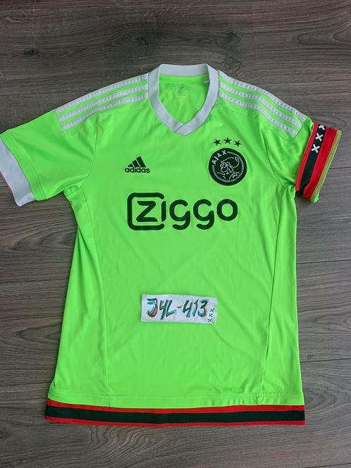 Ajax shirt 15/16, Adidas, ziggo, afca Fside tdk cl, mokum, Sport en Fitness, Voetbal, Zo goed als nieuw, Shirt, Verzenden