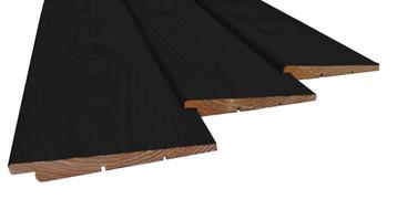Douglas Zweeds Rabat Zwart Gespoten 11-26x195mm va €4,27/m1 beschikbaar voor biedingen