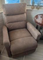 Relax fauteuil, Ophalen, 75 tot 100 cm, Zo goed als nieuw, Stof