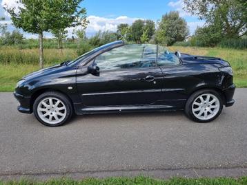 Peugeot 206 1.6 16V CC, leder, lmv, APK 16-6-2026. beschikbaar voor biedingen