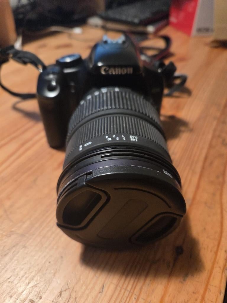 Canon EOS 450D, met sigma 18-200 mm lens, Ophalen, Gebruikt, Canon, 8 keer of meer