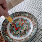 Japans Porseleinen Schaaltje met Tin, Antiek en Kunst, Ophalen of Verzenden
