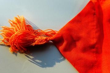 Oranje wimpel ( voor Nederlandse vlag ) *026 beschikbaar voor biedingen