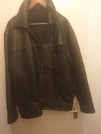 leren vintage jack, Ophalen, Onbekend, Zwart, Maat 56/58 (XL)