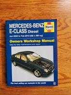 Haynes Mercedes-Benz E-Klasse Diesel Werkplaatshandboek, Ophalen of Verzenden