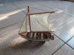 Zeilbootje, modelbouw, Ophalen, Gebruikt