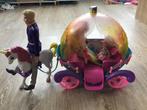 Barbie koets met paard, met barbie, ken en baby, Ophalen, Zo goed als nieuw, Barbie