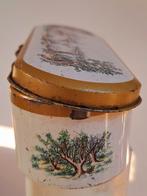Oud DE theelepeltjes blik '50, Ophalen of Verzenden, Zo goed als nieuw, Koffie, Douwe Egberts