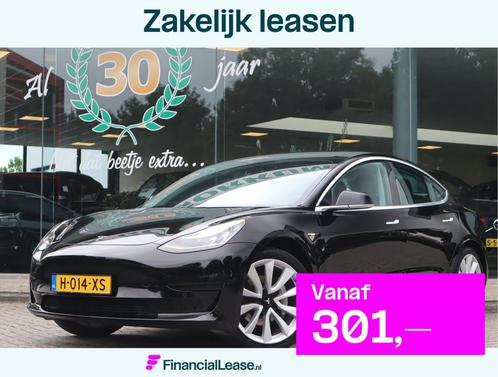 Tesla Model 3 Standard RWD Plus 60 kWh / AutoPilot, Auto's, Tesla, Bedrijf, Lease, Financial lease, Model 3, ABS, Airbags, Airconditioning