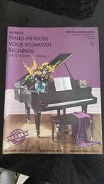 Alfred's lesboek 1 volwassenen piano, Muziek en Instrumenten, Bladmuziek, Les of Cursus, Piano, Ophalen of Verzenden, Zo goed als nieuw