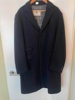 Burberry Winterjas Blauw Wol/Kasjmier Maat 56(XL), Blauw, Maat 56/58 (XL), Ophalen of Verzenden, Gedragen