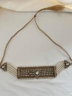 Indian bollywood kundan ketting choker, Ophalen of Verzenden, Overige materialen
