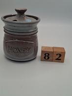 Honingpot nr. 082, met tekst Honey, hoog ong 9,5 cm, gaaf, Keramiek, Overige typen, Ophalen of Verzenden, Zo goed als nieuw