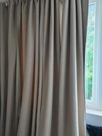 beige/licht bruin gordijn 145-300 cm, 100 tot 150 cm, 200 cm of meer, Nieuw, Ophalen of Verzenden