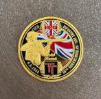 UK Army D-Day munt, Ophalen of Verzenden, Amerika, Embleem of Badge