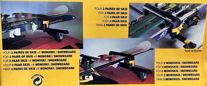 Skidragers, kettingen, dakkoffers voor wintersport, Auto diversen, Dakkoffers, Nieuw, Ophalen