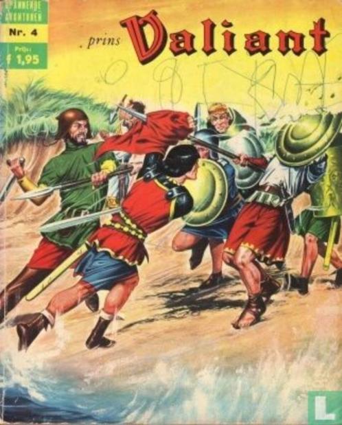 Prins Valiant nr. 4 (1E DRUK 1968), Boeken, Stripboeken, Gelezen, Eén stripboek, Ophalen of Verzenden