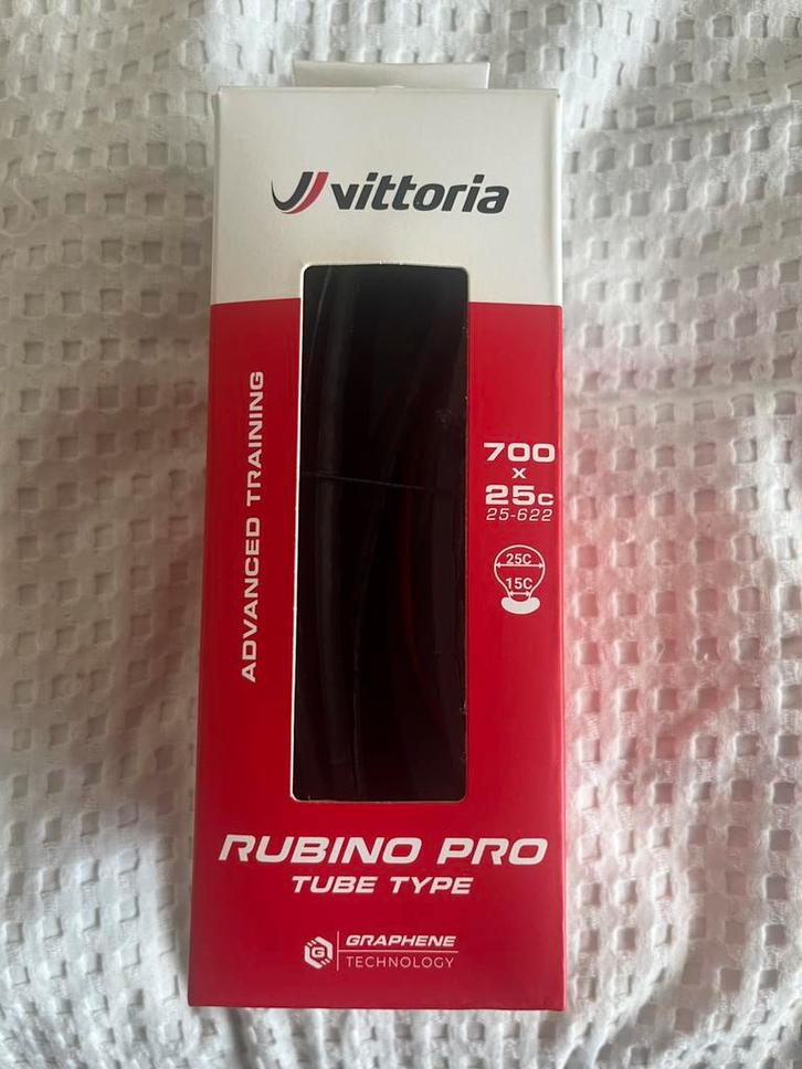 Vittoria Rubino Pro tube type 700x25c Koopje !!, Sport en Fitness, Wielrennen, Overige typen, Ophalen of Verzenden