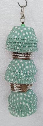vogelspeeltje: cupcake lamp met bel (groen/wit), Ophalen of Verzenden, Nieuw, Speelgoed