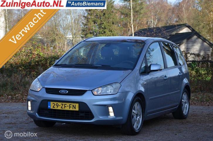 Ford C-Max 1.8-16V Ghia Panorama Trekhaak APK 2027, Auto's, Ford, Te koop, C-Max, ABS, Airbags, Airconditioning, Alarm, Boordcomputer