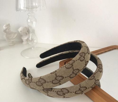 Gucci haarband|Coffee brown|Diverse maten, Sieraden, Tassen en Uiterlijk, Ringen, Zo goed als nieuw, Dame, Overige materialen