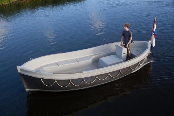 Sloep 14 personen, Watersport en Boten, Sloepen, Gebruikt, 10 tot 30 pk, 6 meter of meer, Binnenboordmotor, Diesel, Polyester