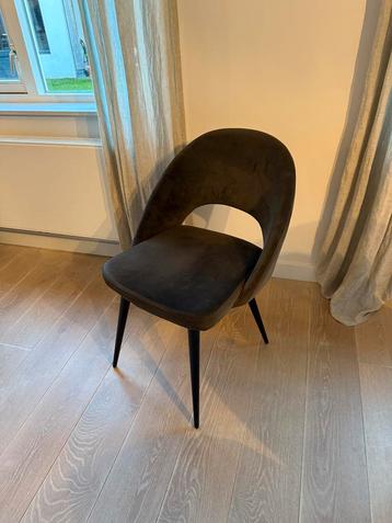 6x Eetkamer stoel antraciet / stapen poot beschikbaar voor biedingen