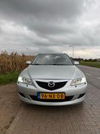 Mazda 6 2.0 Sport Touring 2004 Grijs, Auto's, Mazda, 65 €/maand, Zwart, 4 cilinders, Handgeschakeld