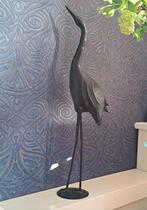 Kraanvogel metaal, Ophalen of Verzenden, Zo goed als nieuw