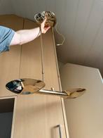Design Hanglamp Messing/Goud met Richtbare Spots, Ophalen, Gebruikt, Metaal, 50 tot 75 cm