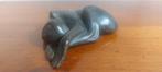 slapende windhond hond brons gesign met d.j.scaldwell engels, Antiek en Kunst, Ophalen of Verzenden