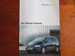 Volkswagen Sharan Special (nov. 2005) + bijlage, Ophalen of Verzenden, Nieuw, Volkswagen