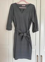 Studio anneloes flex jurk XL donkerblauw wit blokje, Blauw, Maat 46/48 (XL) of groter, Ophalen of Verzenden, Zo goed als nieuw