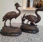 Twee bronzen sculpturen van Paul Comolera, Ophalen of Verzenden