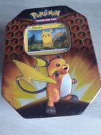 Pokemon hidden fates tin met random kaarten, Hobby en Vrije tijd, Verzamelkaartspellen | Pokémon, Ophalen of Verzenden, Gebruikt